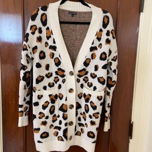 Leopard cardigan